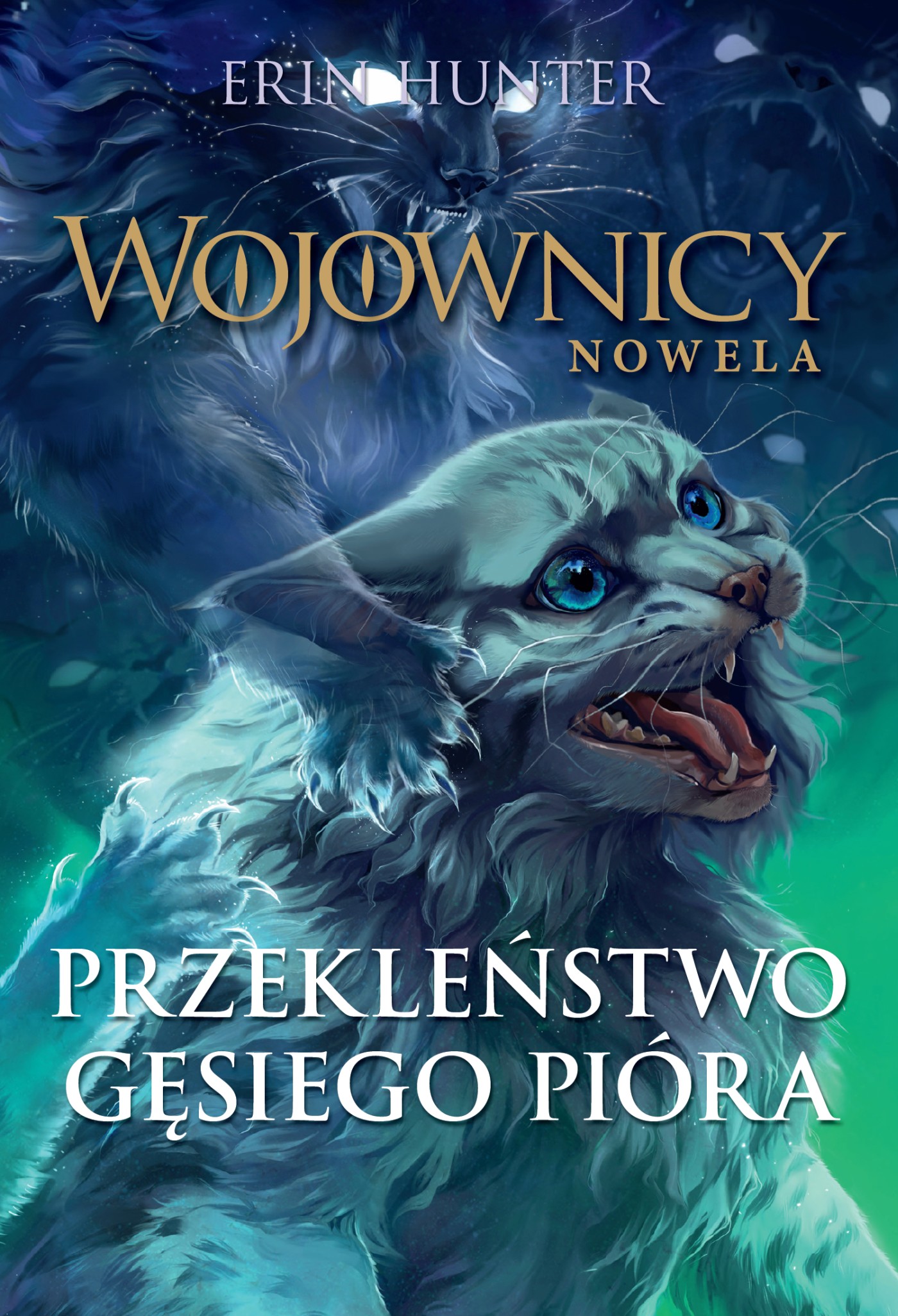 Okładka:Wojownicy. Nowela. Przekleństwo Gęsiego Pióra 