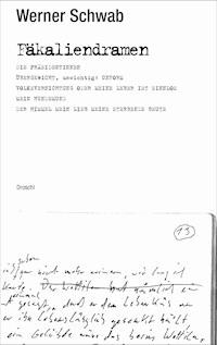Fäkaliendramen - Werner Schwab - ebook