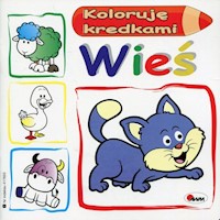 Koloruję kredkami Wieś - Kwiecińska Mirosława - książka