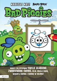 Bad Piggies Narysuj nas! - - książka