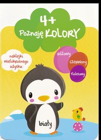 Poznaję kolory 4 + -  - książka