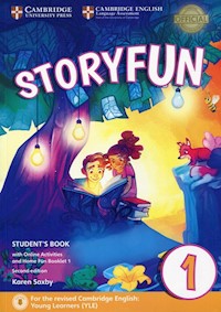 Storyfun for Starters 1 Student's Book with Online Activities and Home Fun Booklet 1 - Saxby Karen - książka