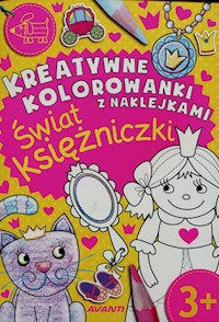 Kreatywne kolorowanki z naklejkami Księżniczki -  - książka