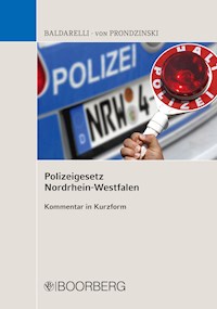 Polizeigesetz Nordrhein-Westfalen - Marcello Baldarelli - ebook