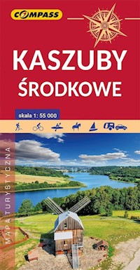 Kaszuby Środkowe Mapa turystyczna 1:55 000 -  - książka