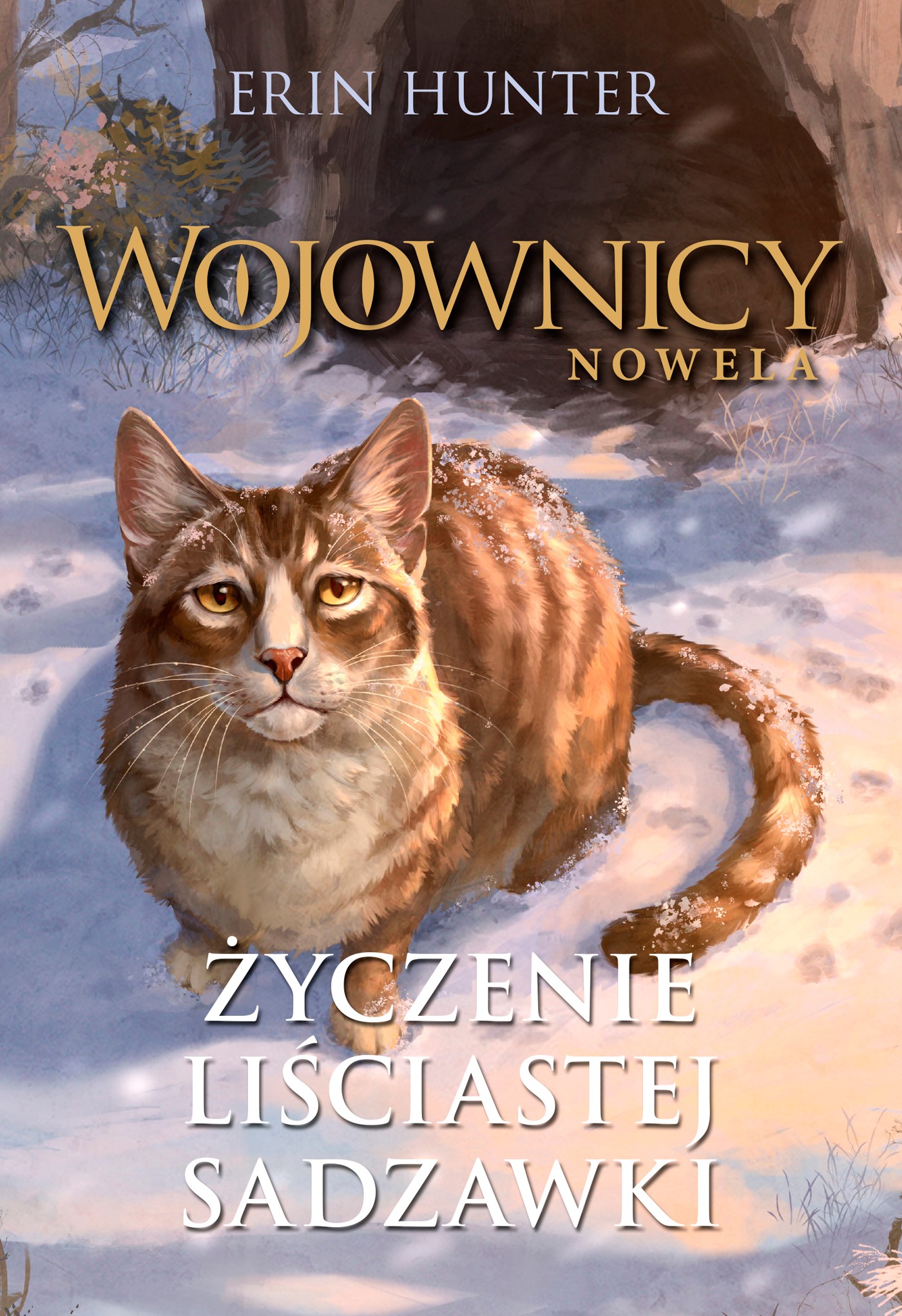 Okładka:Wojownicy. Nowela. Życzenie Liściastej Sadzawki 