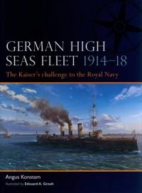German High Seas Fleet 1914-18 - Konstam Angus - książka