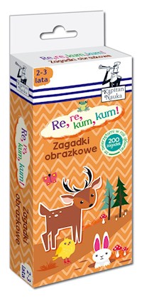 Zagadki obrazkowe Re, re, kum, kum! 2-3 lata - Magdalena Trepczyńska - książka