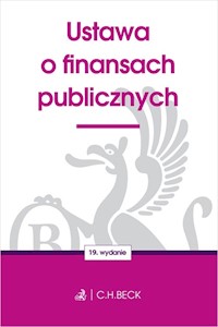 Ustawa o finansach publicznych - - książka