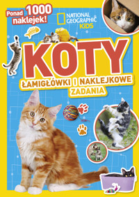 National Geographic Kids. Koty. Łamigłówki i naklejkowe zadania - zbiorowa praca - książka
