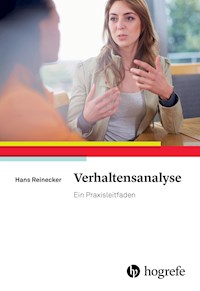 Verhaltensanalyse - Hans Reinecker - ebook
