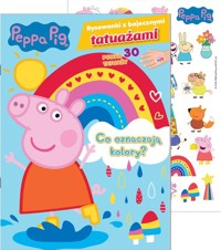 Peppa Pig Rysowanki z bajecznymi tatuażami -  - książka