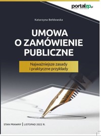 Umowa o zamówienie publiczne. - Bełdowska Katarzyna - książka