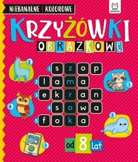 Niebanalne i kolorowe. Od 8 lat. Krzyżówki obrazkowe - Beata Karlik - książka