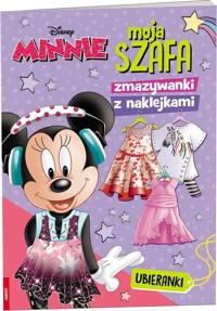 Minnie Moja szafa Zmazywanki z naklejkami -  - książka