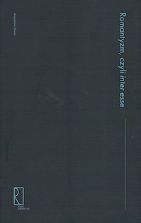 Romantyzm czyli inter esse - Siwiec Magdalena - książka