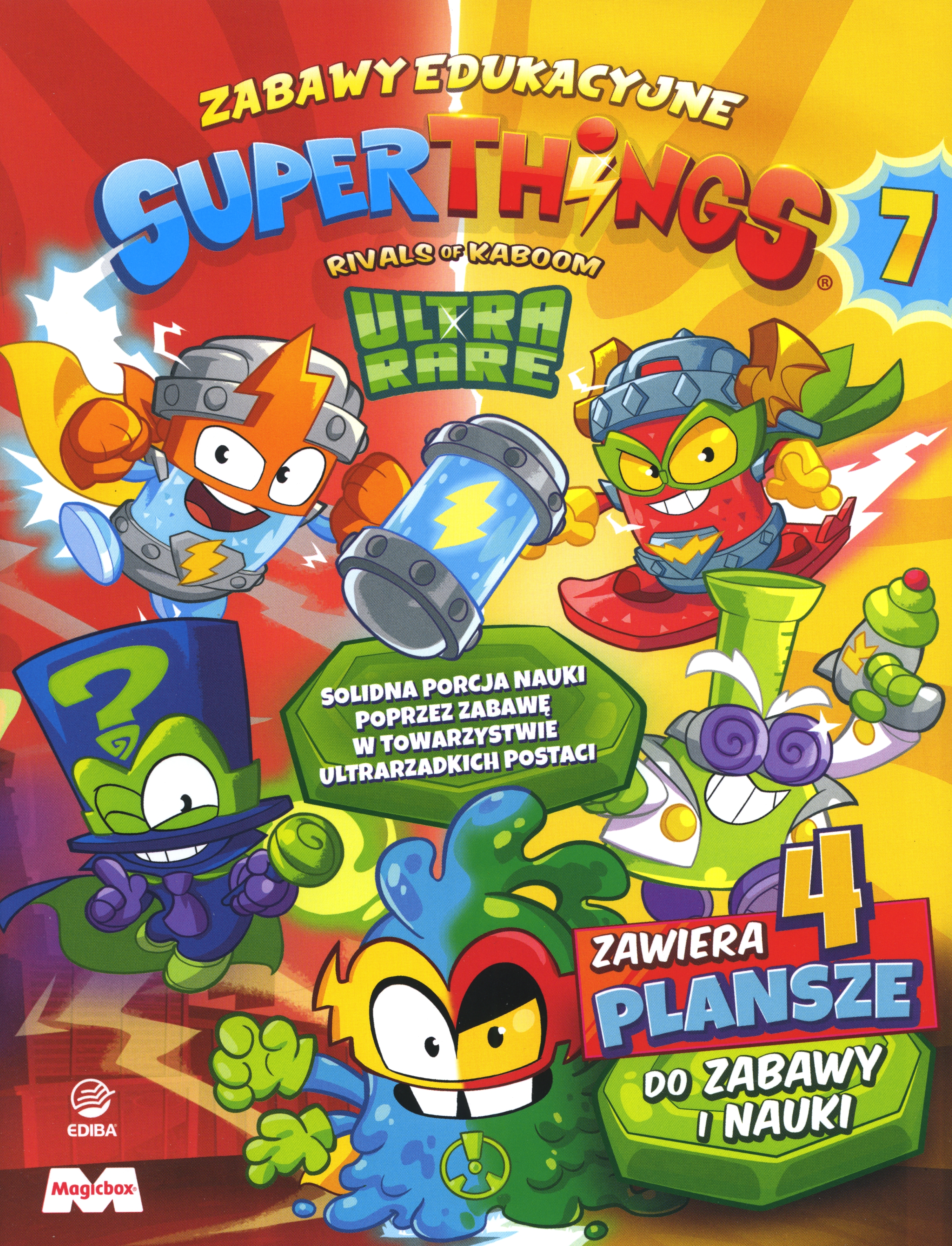 SuperThings Rivals of Kaboom. Ultra Rare. Zabawy edukacyjne 7 - zbiorowa praca - książka