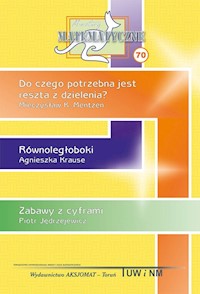 Miniatury matematyczne 70 - Mentzen Mieczysław K., Krause Agnieszka, Jędrzejewicz Piotr - książka