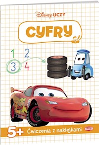 Disney uczy Cyfry 5+ - - książka