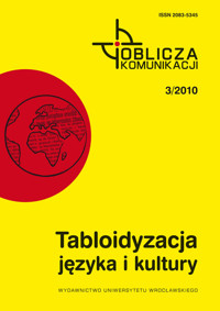 Tabloidyzacja języka i kultury -  - książka