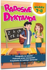 Radosne dyktanda klasy 7-8 - Tomasik-Adamczak Ewa - książka