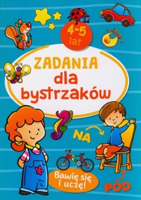 Zadania dla bystrzaków 4-5 lat -  - książka