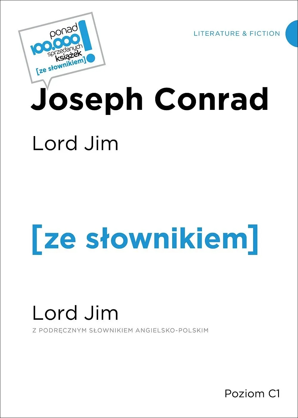 Lord Jim (z podręcznym słownikiem angielsko-polskim Poziom C1) - Conrad Joseph - książka
