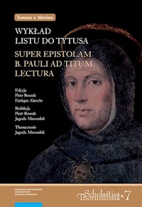 Tomasz z Akwinu Wykład Listu do Tytusa -  - książka
