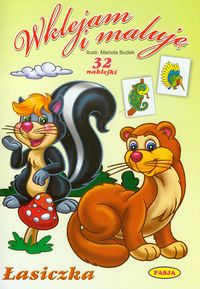 Wklejam i maluję Łasiczka -  - książka