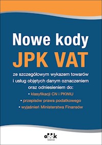 Nowe kody JPK VAT - *|* - książka