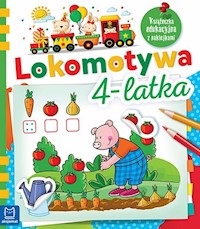 Lokomotywa 4-latka Książeczka edukacyjna z naklejkami -  - książka