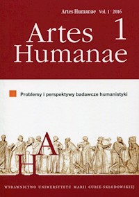 Artes Humanae 1/2016 -  - książka
