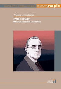 Poeta niemodny - Lewandowski Wacław - książka