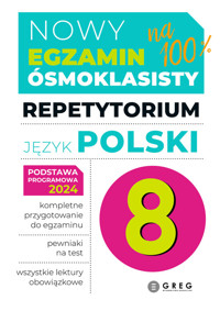 Egzamin ósmoklasisty - język polski. Repetytorium -  - książka