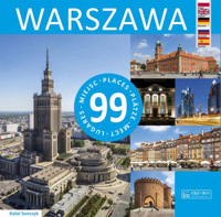 Warszawa - 99 miejsc / 99 Places / 99 Platze / 99 Lugares - Rafał Tomczyk - książka