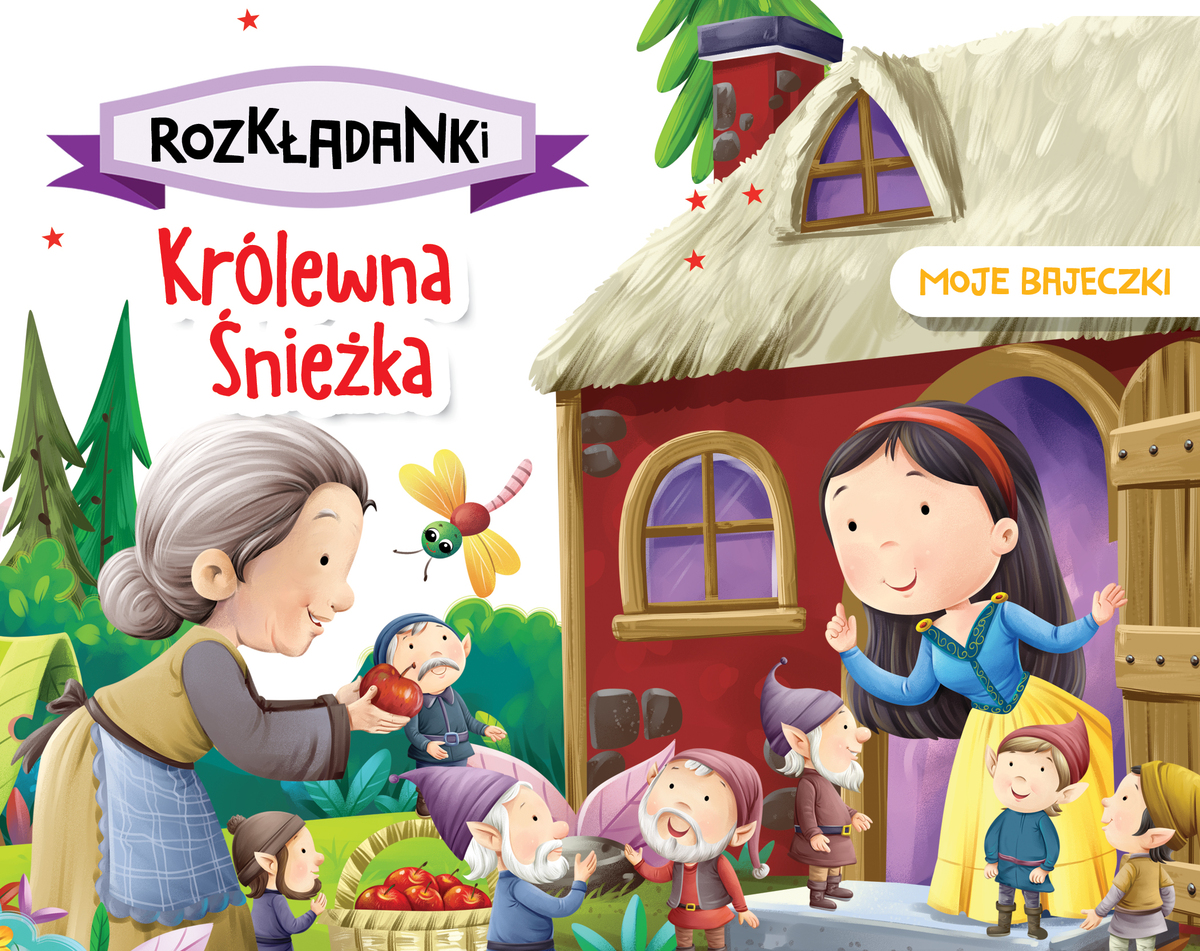 Królewna Śnieżka. Moje bajeczki. Rozkładanki - zbiorowa praca - książka