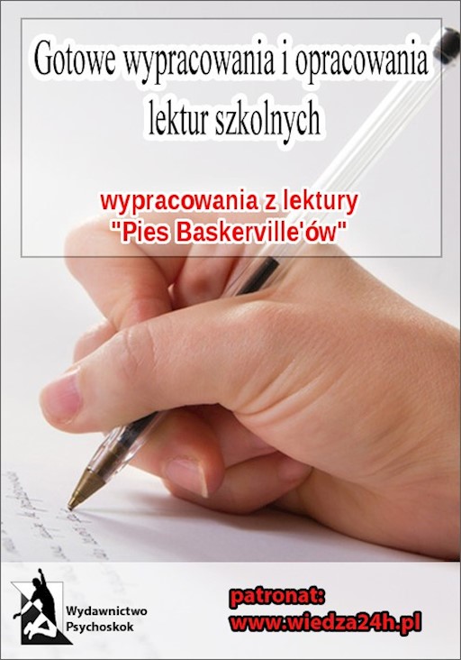 Okładka książki Wypracowania - A. Conan Doyle „Pies Baskerville'ów”