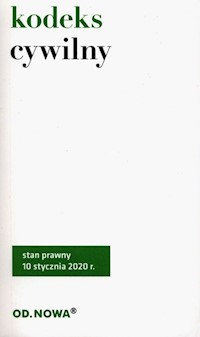 Kodeks cywilny styczeń 2020 -  - książka