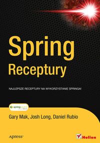 Spring Receptury - Gary Mak, Daniel Rubio, Josh Long - książka