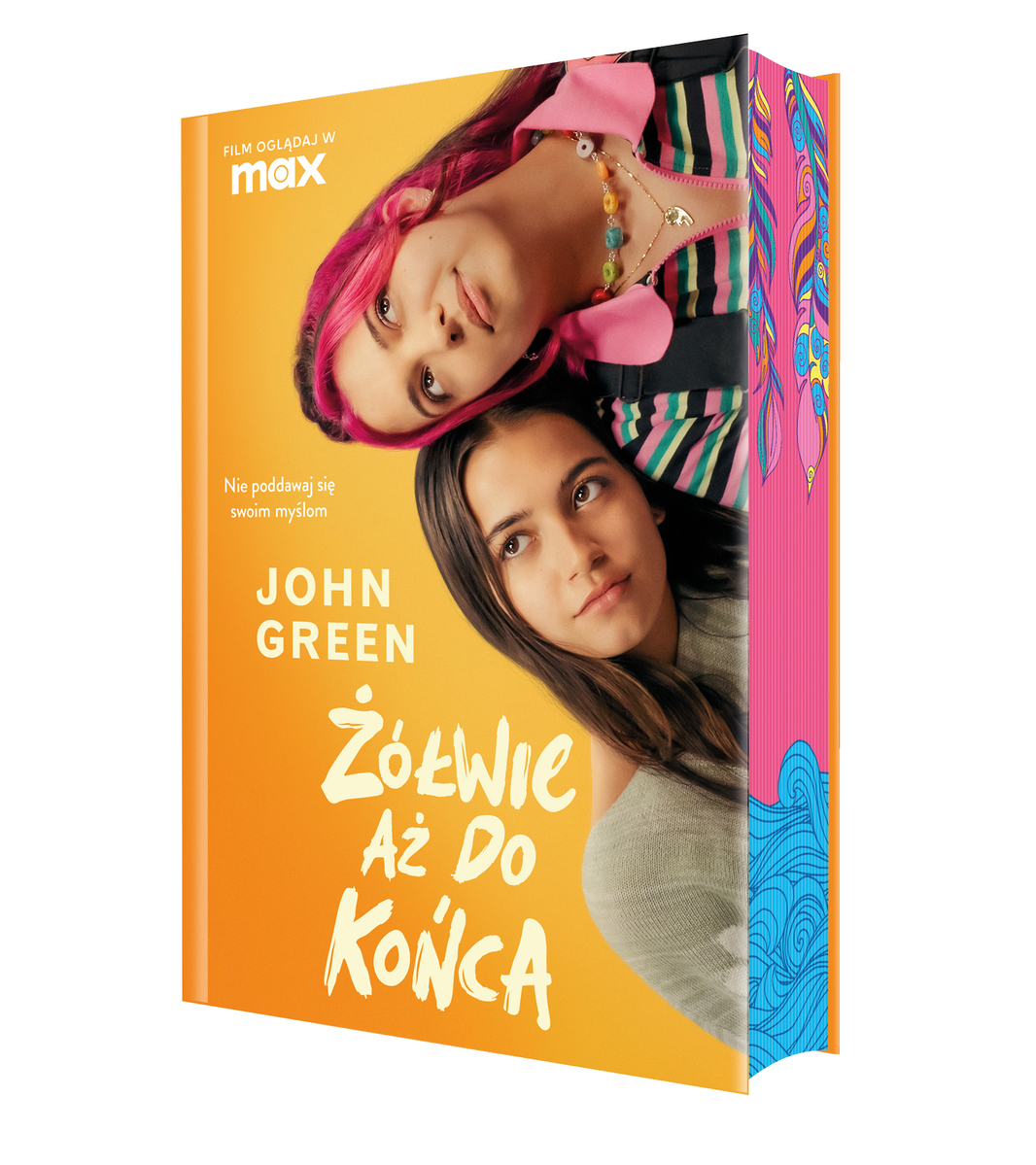 Żółwie aż do końca (barwione brzegi) - John Green - książka