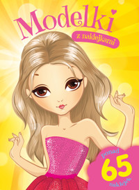 Modelki z naklejkami - zbiorowa praca - książka