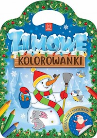 Zimowe kolorowanki -  - książka