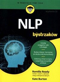 NLP dla bystrzaków - Ready Romilla, Burton Kate - książka