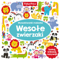 Fisher Price Wyszukiwanki malucha. Wesołe zwierzaki - Nicholas Oliver - książka