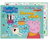Peppa Pig Czas na kolor Barwny piknik -  - książka