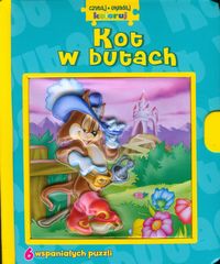 Kot w butach Czytaj układaj koloruj -  - książka