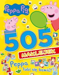 Peppa Pig 505 naklejek Peppa lubi się bawić! -  - książka