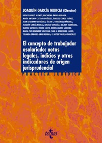 El concepto de trabajador asalariado: notas legales, indicios y otros indicadores de origen jurisprudencial - Joaquín García Murcia - ebook