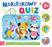 Naklejkowy quiz 2+ Aktywizująca książeczka malucha - Bator Agnieszka - książka