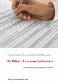 Der Patients' Experience Questionnaire - Christoph Gehrlach - ebook